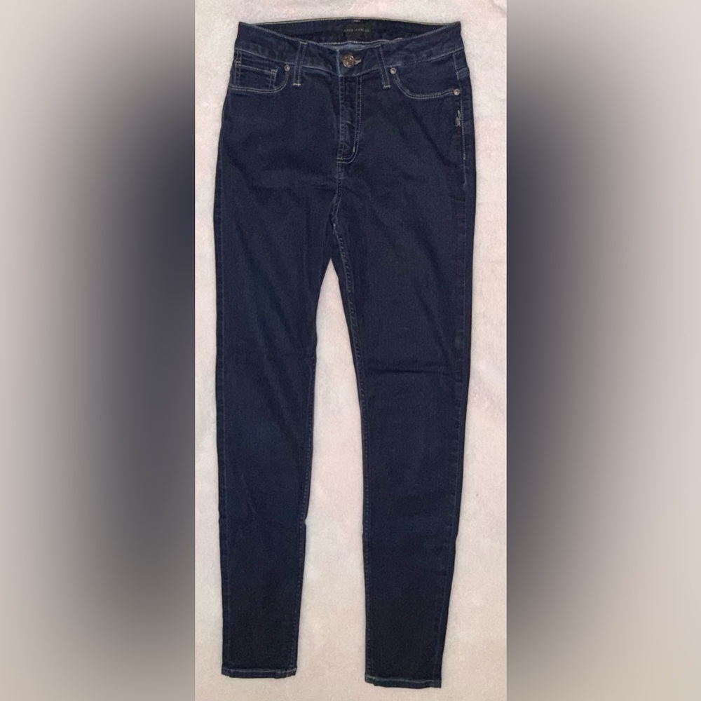 Silver Jeans Women's Midnight Blue Skinny Jeans 28